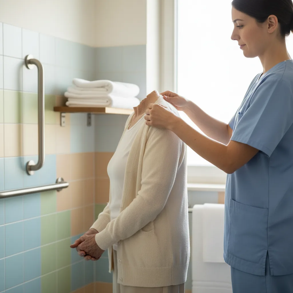 Aide à la toilette et au lever