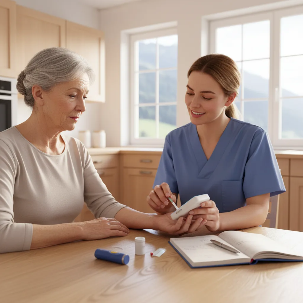 Soins diabétiques à domicile